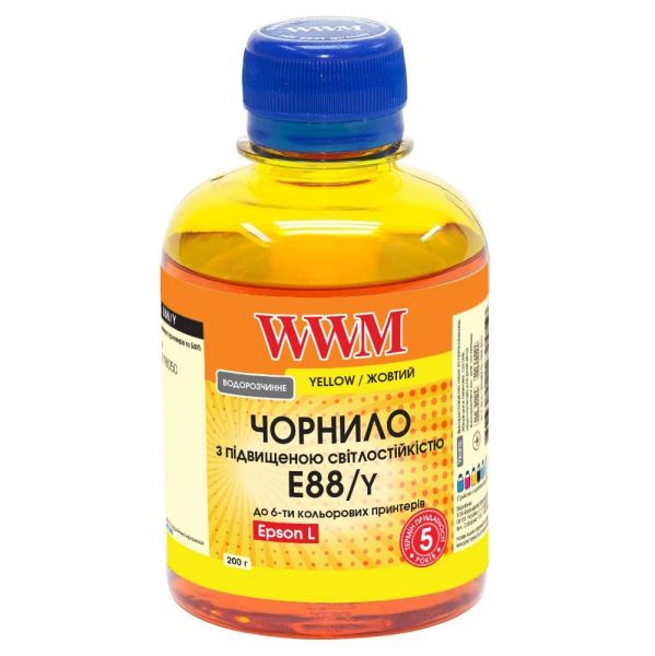  WWM Epson 108, Yellow, L8050/L18050, 200 ,  (E88/Y) -  1