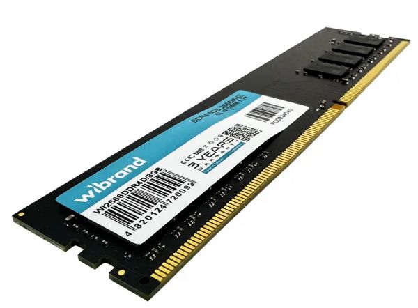  8Gb DDR4, 2666 MHz, Wibrand, CL19, 1.2V (WI2666DDR4D/8GB) -  2