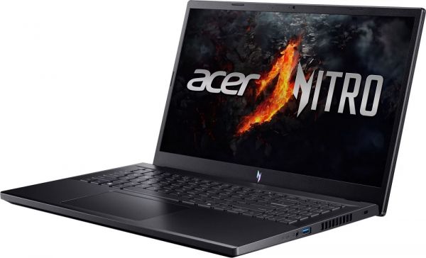  15" Acer Nitro V 15 ANV15-41-R6ZQ (NH.QSGEX.00B) Obsidian Black 15.6" FullHD 1920x1080 IPS  144Hz, AMD Ryzen 5 7535HS 3.3-4.55GHz, RAM 16GB, SSD 512GB, nVidia GeForce RTX 4050 6GB, DOS,   -  2