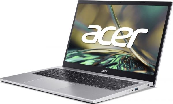  15" Acer Aspire 3 A315-59 (NX.K6TEX.00Z) Pure Silver 15.6" FullHD 1920x1080 IPS , Intel Core i3-1215U 1.2-4.4GHz, RAM 16GB, SSD 512GB, Intel UHD Graphics, DOS -  3