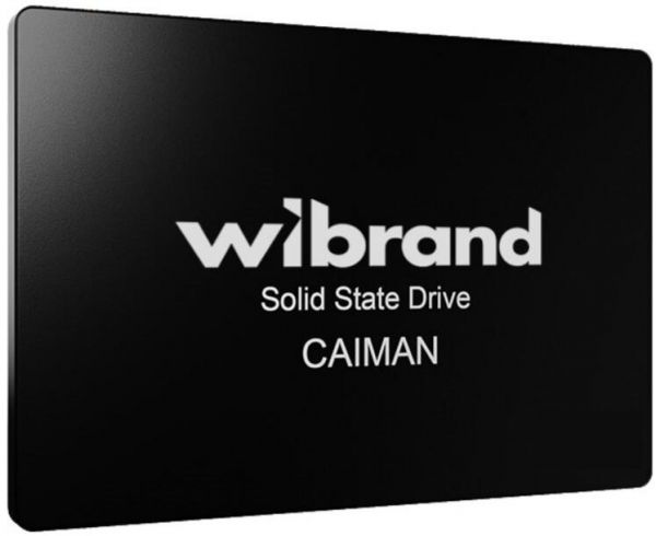   SSD 512Gb, Wibrand Caiman, SATA3, 2.5", 3D TLC, 550/460 /, Bulk (WI2.5SSD/CA512GB) -  1