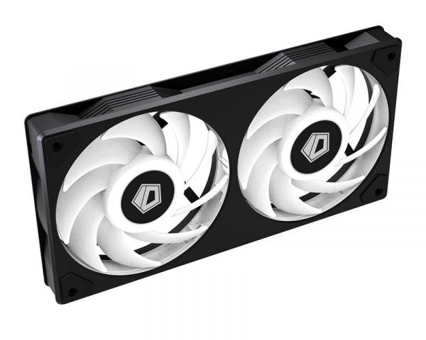  240 , ID-Cooling ICEFAN 240 ARGB, Black, 245x125x27 , ARGB , 900-2000 /, 16.2-31.5 , 4-pin (PWM) / 3-pin (ARGB) -  3