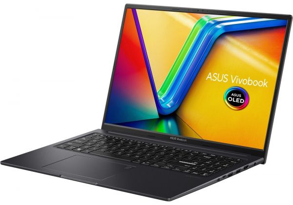  16" Asus VivoBook 16X OLED M3604YA-L2284 (90NB11A1-M00CL0) Indie Black 16.1" WQUXGA 3840x2400 , AMD Ryzen 5 7430U 2.3-4.3GHz, RAM 16GB, SSD 512GB, AMD Radeon Graphics, DOS -  3