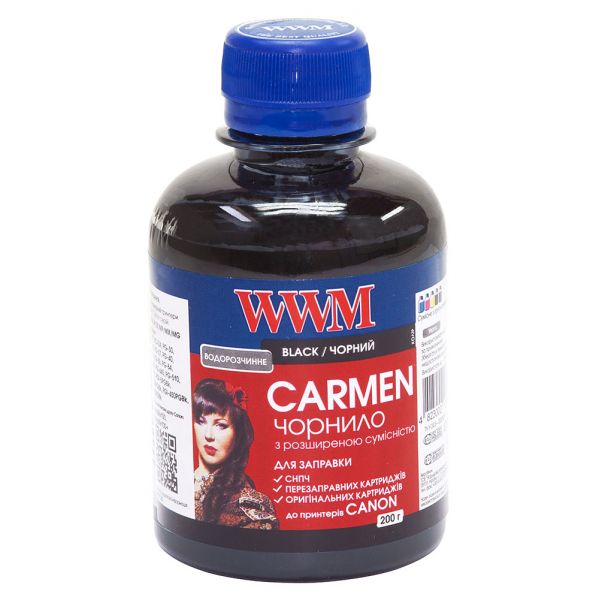  WWM Canon CARMEN, PG-30/37/40/50/510/512, PGI-5/425/520, Black, 200 , ,  (CU/B) -  1