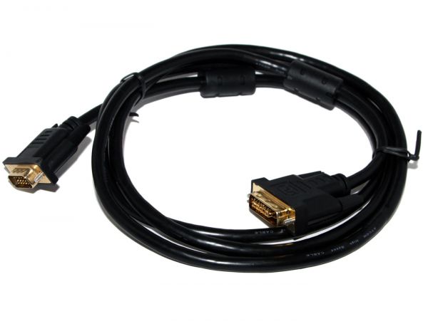  DVI - 1.8 DVI-I - VGA Black -  1