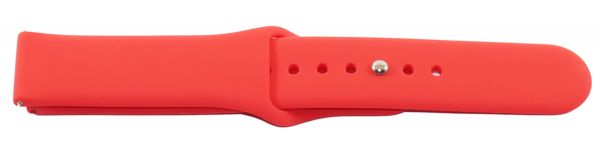     Amazfit, Samsung, Huawei, 20 mm, SILICONE, Red -  1