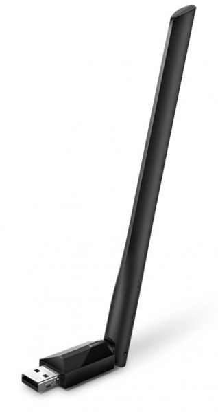   USB TP-LINK Archer T600U Plus, Black, 5GHz / 2.4GHz, AC600 (433/200 /), 5 dBi, USB 2.0 -  1