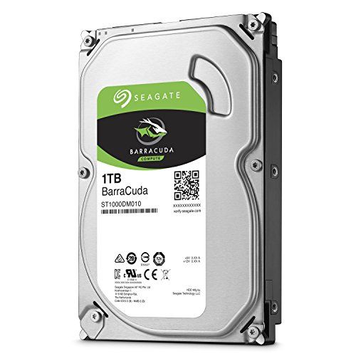   3.5" 1Tb Seagate BarraCuda, SATA3, 64Mb, 7200 rpm (ST1000DM010) -  1