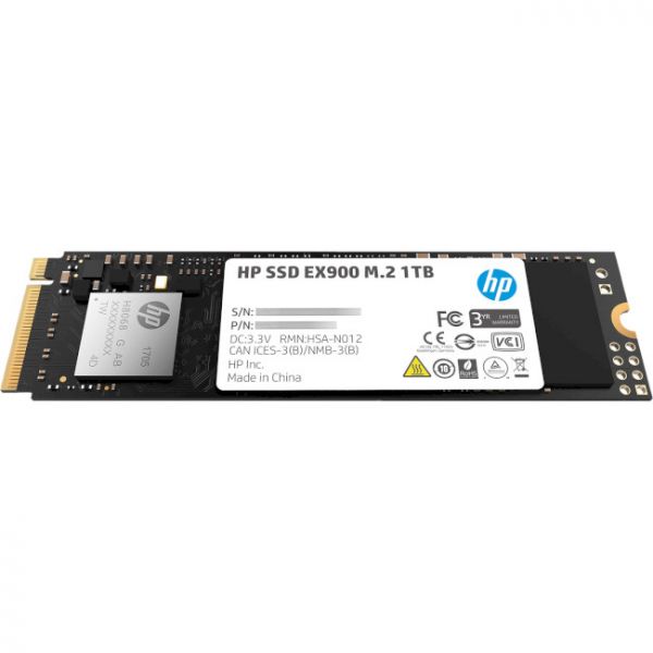   M.2 1Tb, HP EX900, PCI-E 3.0 x4, 3D TLC, 2150/1815 MB/s (5XM46AA) -  3