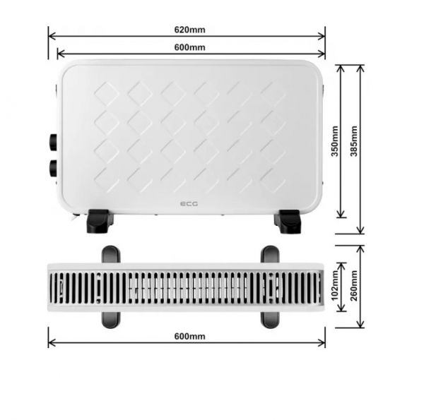  ECG TK 2070 White -  7