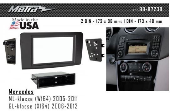   Metra 99-8723B Mercedes ML-klasse, GL-klasse -  1