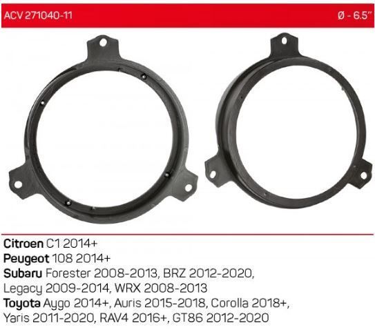    ACV 271040-11 Citroen, Peugeot, Toyota, Subaru -  1