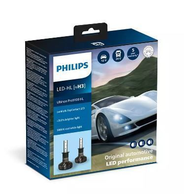   PHILIPS H3 11336U91X2 LED Ultinon Pro9100 +350% 12/24V -  1