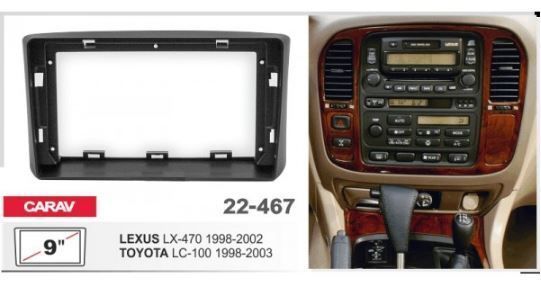   Carav 22-467 Toyota Land Cruiser 100, Lexus LX 470 -  1