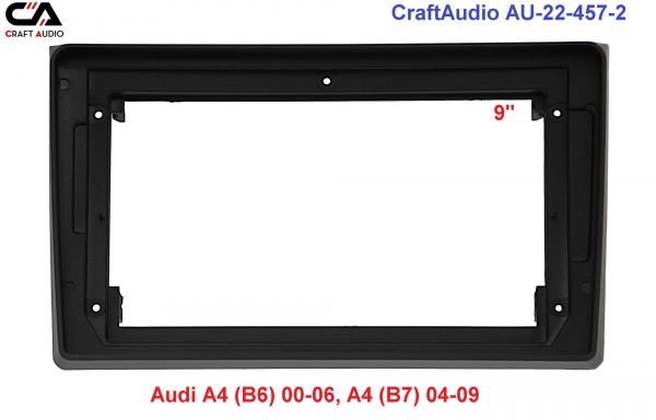   CraftAudio AU-22-457 Audi A4 (B6) 2000-2006, A4 (B7) 2004-2009 9" +  -  1