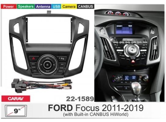   Carav 22-1589 Ford Focus -  1