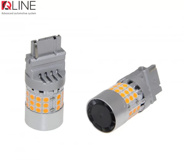  LED Qline 3156 (P27W) Amber CANBUS (2) -  1