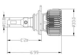   Prime-X R Pro 9012(HIR2) (5000K) (2 ) -  1