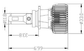   Prime-X R Pro P13 (5000K) (2 ) -  1