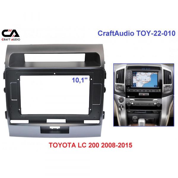   CraftAudio TOY-22-010 TOYOTA L 200 (V8) 2008-2015 10.1" -  1