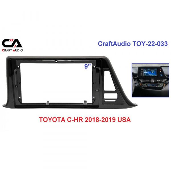   CraftAudio TOY-22-033 TOYOTA C-HR 2018-2019 USA -  1