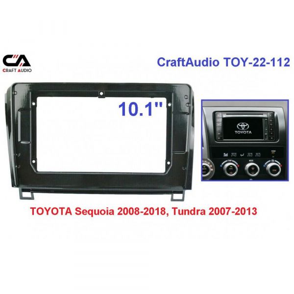   CraftAudio TOY-22-112 TOYOTA Sequoia 2008-2018, Tundra 2007-2013 10" -  1