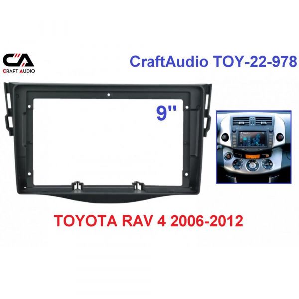   CraftAudio TOY-22-978 TOYOTA RAV 4 2006-2012 9" -  1