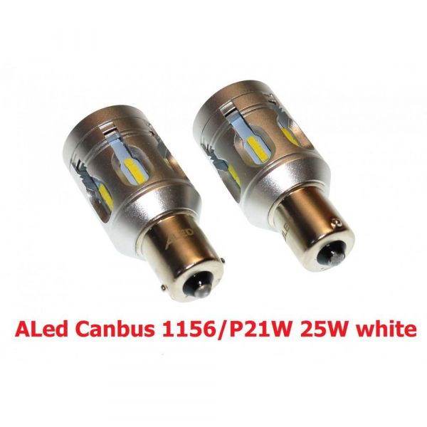  LED ALed Canbus 1156/P21W 25W white (2) -  1