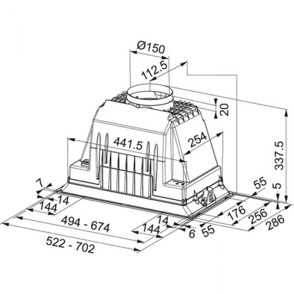  Franke FBI 525 PLUS (305.0599.543) -  3