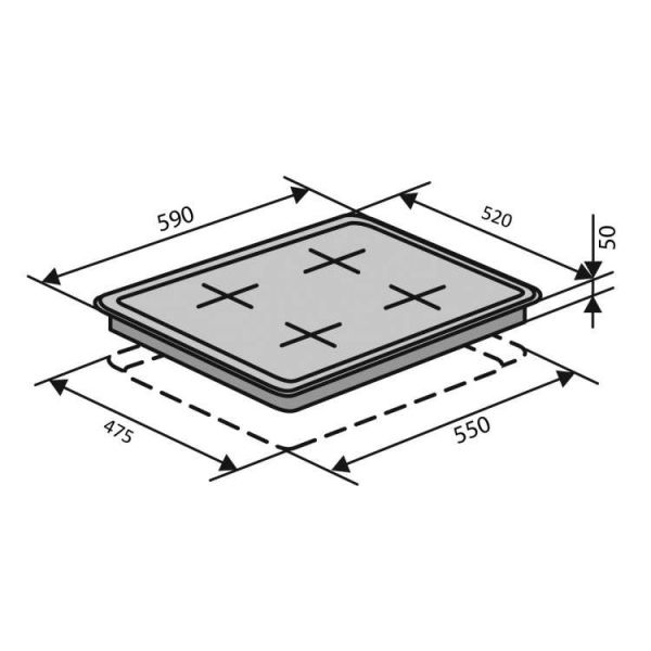    VENTOLUX HG640-DA3 CS (WH) -  8