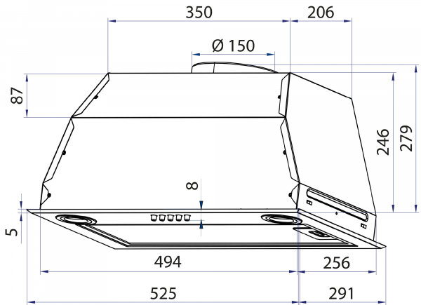  Minola HBI 5222 BLF 700 LED -  9