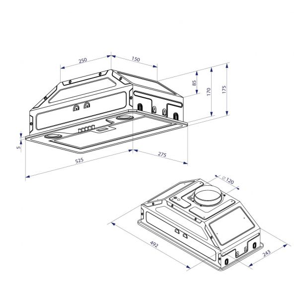  MINOLA HBI 5202 IV 700 LED -  8