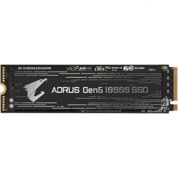 SSD  Gigabyte AORUS Gen5 10000 1TB (AG510K1TB) -  3