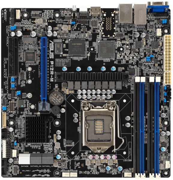   Asus P12R-M (S1200, C252, DDR4) 90SB09X0-M1UAY0 -  2