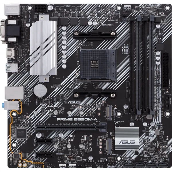   Asus Prime B550M-A/CSM (s-AM4, B550, DDR4) -  1