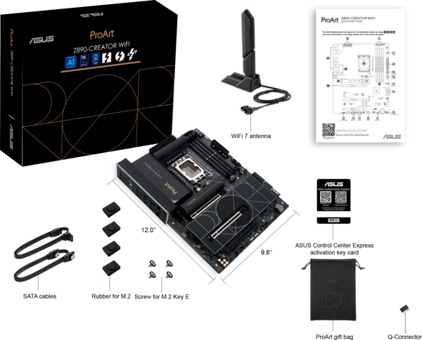 c  ASUS PROART Z890-CREATOR WIFI (s1851, Z890, DDR5) 90MB1JD0-M0EAY0 -  9