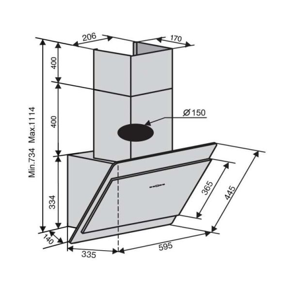  VENTOLUX TOSCANA 60 WH (1000) TRC MM -  6