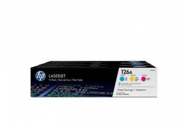 HP 126A[CF341A Triple Pack] CF341A -  1