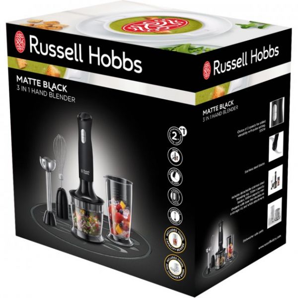  Russell Hobbs 24702-56 Matte Black 3in1  -  11