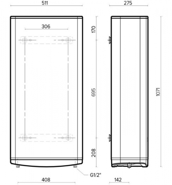  Ariston Velis Tech 80 EU (3100918) -  4