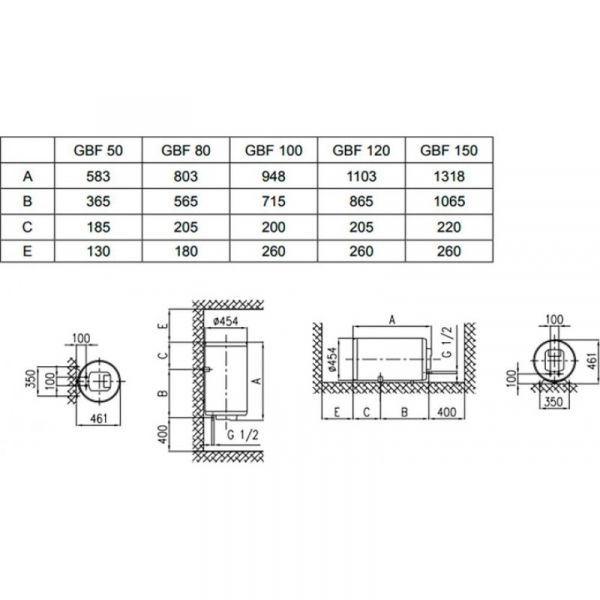  Gorenje GBF 80 UA (294123) -  10