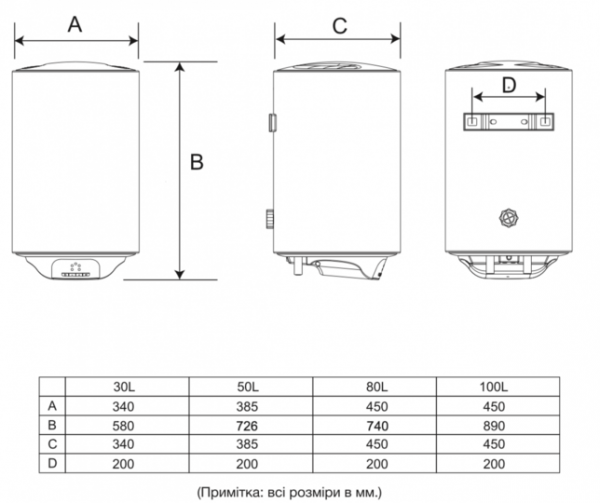  WetAir MWH4-80L -  7