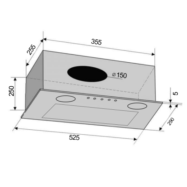  VENTOLUX BOX 60 BK (700) PB -  3