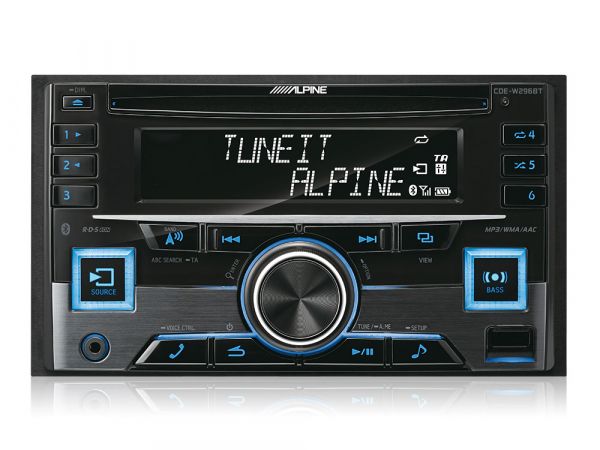  Alpine CDE-W296BT -  1