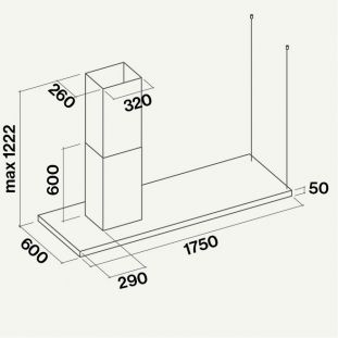  Falmec LUMEN IS.175 IX 800 Left (CLUI75.E1P2#NEUI490F) -  4