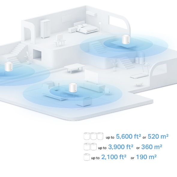  WiFi-Mesh TP-LINK Deco X10 2 (DECO-X10-2-PACK) -  4