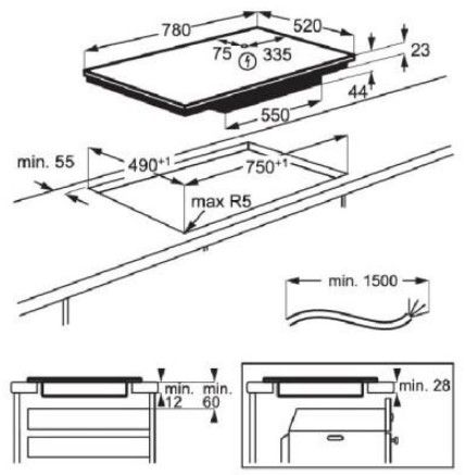    ELECTROLUX EIV83443BW -  3