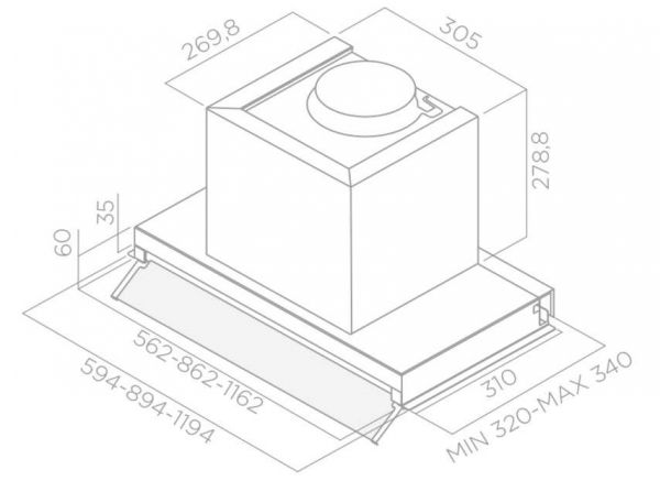  Elica BOX IN PLUS IXGL/A/60 -  10