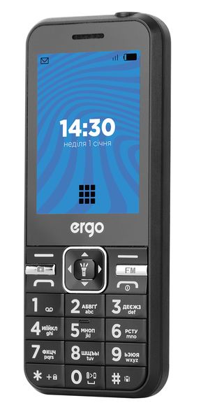   ERGO E281 Dual Sim Black (E281 black) -  2