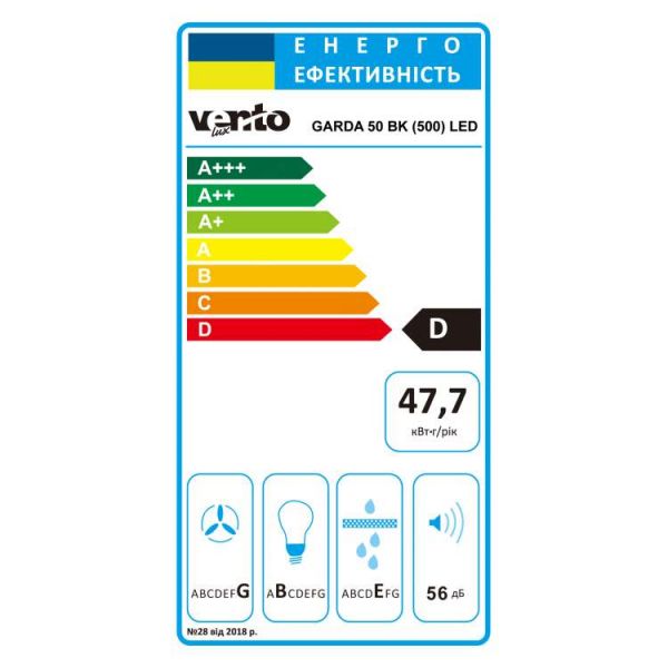  Ventolux GARDA 50 BK (500) LED -  4